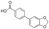 4-BIPHENYL-[1,3]DIOXOL-5-YL-CARBOXYLIC ACID 结构式