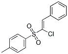 1-CHLORO-2-PHENYLVINYL 4-METHYLPHENYL SULFONE 结构式