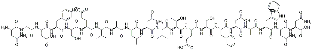 H-ASN-GLY-ASP-TYR-SER-GLU-VAL-ALA-LEU-ASN-VAL-THR-GLU-SER-PHE-ASP-ALA-TRP-ASN-ASN-OH 结构式