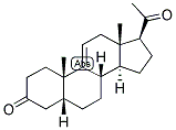 9(11), (5-BETA)-PREGNEN-3,20-DIONE 结构式