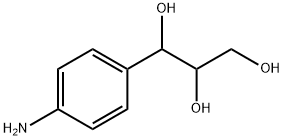 1-(4-氨基-苯基)-丙烷-1,2,3-三醇 结构式
