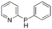 2-(PHENYLPHOSPHINO)PYRIDINE 结构式