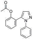 5-(2-HYDROXYPHENYL)-1-PHENYLPYRAZOLE ACETATE 结构式