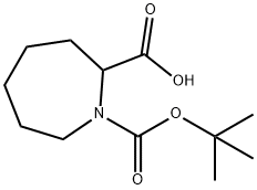1-BOC-氮杂卓-2-甲酸 结构式