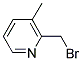 2-BROMOMETHYL-3-METHYL-PYRIDINE 结构式