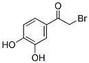 2-BROMO-1-(3,4-DIHYDROXYPHENYL)ETHANONE 结构式