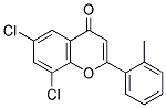 6,8-DICHLORO-2'-METHYLFLAVONE 结构式