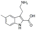 3-(2-Aminoethyl)-5-methyl-1H-indole-2-carboxylic acid 结构式