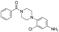 [4-(4-AMINO-2-CHLORO-PHENYL)-PIPERAZIN-1-YL]-PHENYL-METHANONE 结构式