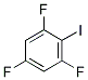 2,4,6-三氟-5-碘-1,3-亚苯 结构式