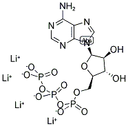 2'-ARAADENOSINE-5'-TRIPHOSPHATE LITHIUM SALT 结构式