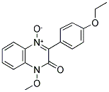 3-(4-Ethoxyphenyl)-1-methoxyquinoxalin-2(1H)-one 4-oxide 结构式