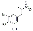 1-(5-BROMO-3,4-DIHYDROXYPHENYL)-2-NITROPROPENE 结构式