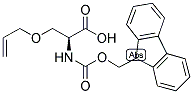Fmoc-L-Ser(O-allyl)-OH 结构式