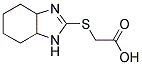 (3A,4,5,6,7,7A-HEXAHYDRO-1 H-BENZOIMIDAZOL-2-YLSULFANYL)-ACETIC ACID 结构式