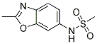 N-(2-METHYL-1,3-BENZOXAZOL-6-YL)METHANESULFONAMIDE 结构式