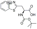 BOC-ALA(2-BENZOTHIAZOLYL)-OH 结构式