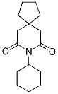 8-CYCLOHEXYL-8-AZASPIRO[4.5]DECANE-7,9-DIONE 结构式