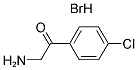 2-(4-CHLORO-PHENYL)-2-OXO-ETHYL-AMMONIUM BROMIDE 结构式
