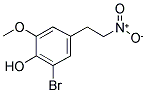 1-(5-BROMO-4-HYDROXY-3-METHOXYPHENYL)-2-NITROETHANE 结构式