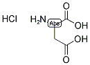 L-ASPARTIC ACID HYDROCHLORIDE 结构式