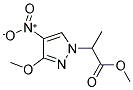 2-(3-甲氧基-4-硝基-吡唑-1-基)丙酸甲酯 结构式