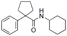 N-CYCLOHEXYL(PHENYLCYCLOPENTYL)FORMAMIDE 结构式