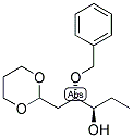 2-[(S,R)-2-BENZYLOXY-3-HYDROXY-PENTYL]-1,3-DIOXANE 结构式