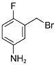 5-Amino-2-fluorobenzyl bromide 结构式