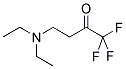 4-DIETHYLAMINO-1,1,1-TRIFLUOROBUTAN-2-ONE 结构式