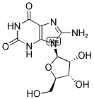 8-Aminoxanthosine 结构式
