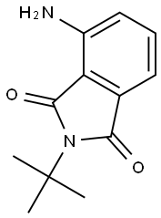 4-AMINO-2-TERT-BUTYL-ISOINDOLE-1,3-DIONE 结构式