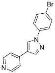 4-[1-(4-Bromophenyl)-1H-pyrazol-4-yl]pyridine 结构式