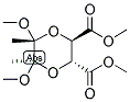 (2R,3R,5R,6R)-1,4-DIOXANE-2,3-DICARBOXYLIC ACID, 5,6-DIMETHOXY-5,6-DIMETHYL, DIMETHYL ESTER 结构式