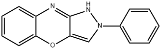 2-PHENYL-2,9-DIHYDROPYRAZOLO[4,3-B][1,4]BENZOXAZINE 结构式