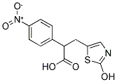 3-(2-Hydroxy-1,3-thiazol-5-yl)-2-(4-nitrophenyl)propanoic acid 结构式