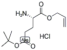 GLUTAMIC ACID(OTBU)-ALLYL ESTER HCL 结构式