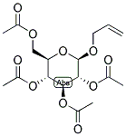 ALLYL-TETRA-O-ACETYL-BETA-D-GLUCOPYRANOSIDE 结构式