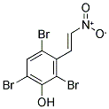 1-(3-HYDROXY-2,4,6-TRIBROMOPHENYL)-2-NITROETHENE 结构式