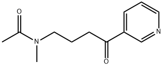 4-(ACETYLMETHYLAMINO)-1-(3-PYRIDYL)-1-BUTANONE 结构式