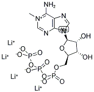 N1-METHYLADENOSINE-5'-TRIPHOSPHATE LITHIUM SALT 结构式