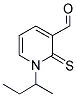 1-sec-Butyl-2-thioxo-1,2-dihydropyridine-3-carbaldehyde 结构式