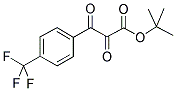 2,3-DIOXO-3-(4-TRIFLUOROMETHYL-PHENYL)-PROPIONIC ACID TERT-BUTYL ESTER 结构式