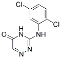 3-(2,5-DICHLORO-PHENYLAMINO)-4H-[1,2,4]TRIAZIN-5-ONE 结构式