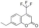 7-ETHYL-4-(TRIFLUOROMETHYL)-2H-CHROMEN-2-ONE 结构式