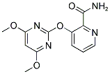 3-[(4,6-DIMETHOXYPYRIMIDIN-2-YL)OXY]PYRIDINE-2-CARBOXAMIDE 结构式
