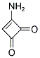 3-AMINOCYCLOBUT-3-ENE-1,2-DIONE 结构式