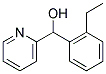2-Ethylphenyl-(2-pyridyl)methanol 结构式