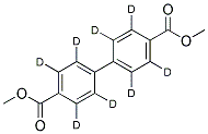 DIMETHYL 4,4'-DIPHENYL-D8-DICARBOXYLATE 结构式