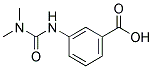 3-(3,3-Dimethyl-ureido)benzoic acid 结构式